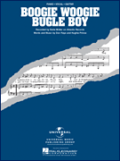 Boogie Woogie Bugle Boy-Piano/Vocal piano sheet music cover